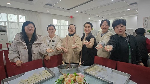 山西省盐业集团开展冬至包饺子活动